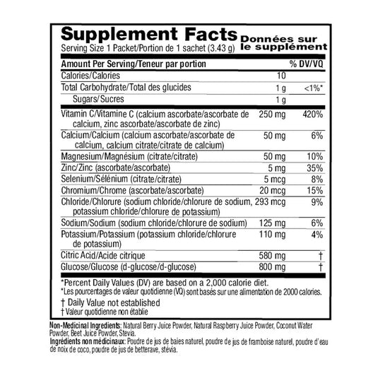 Ener-Life Sport Electrolyte Drink Mixed Berry 12 Packs