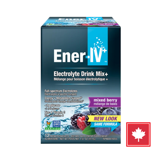Ener-Life Sport Electrolyte Drink Mixed Berry 12 Packs