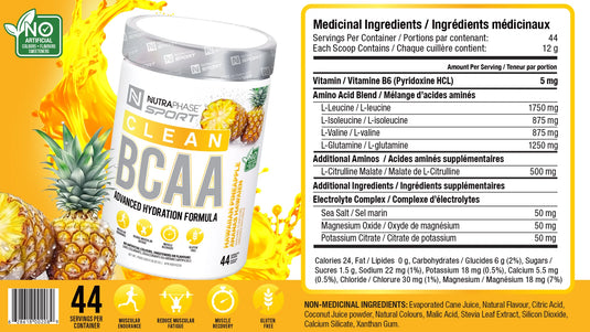 NutraPhase Clean BCAA's