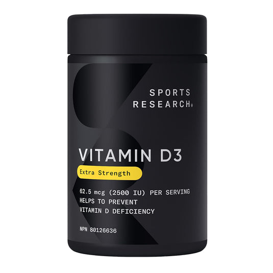 Sports Research Vitamin D3 2500IU 240 Softgels